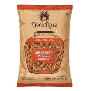 Macarrão Parafuso Dona Raiz Integral 500g