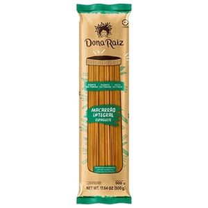 Macarrão Integral Dona Raiz Espaguete 500g