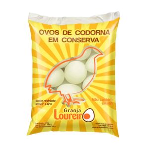 Ovos Codorna Conserva Granja Loureiro 200g