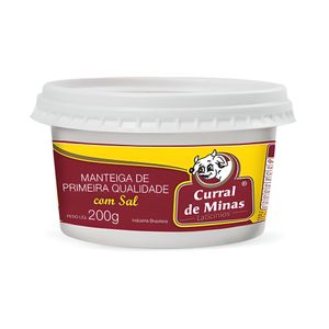 Manteiga Curral de Minas c/ Sal 200g