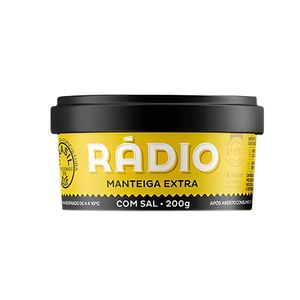 Manteiga Rádio c/ Sal 200g