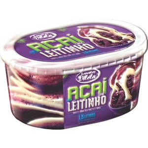 Açaí Vilela c/ Leitinho Congelado 1.5l