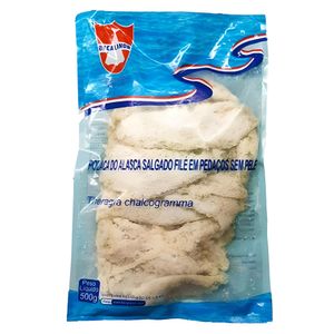 Filé de Polaca Bacalanor Alasca Salgado 500g