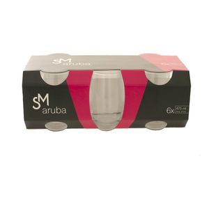 Jogo Copo Nadir Aruba Long Drink com 6 Unidades