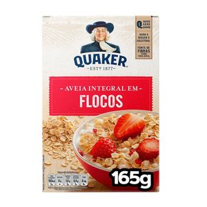 Aveia em Flocos Regulares Quaker Caixa 165g