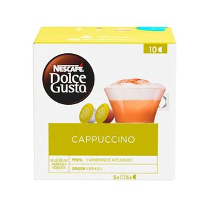 Cappuccino em Cápsula Nescafé Dolce Gusto Caixa 117g c/ 10 Unid