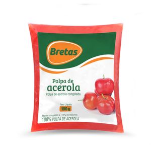 Polpa Fruta Bretas Acerola 100g