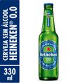 Cerveja Heineken Puro Malt Lager Zero Álcool Long Neck 330ml