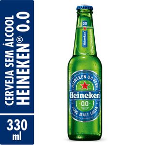 Cerveja Heineken Puro Malte Lager Zero Álcool Long Neck 330ml