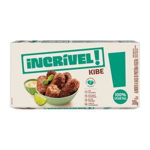 Kibe Incrível! 100% Vegetal Congelado Caixa 300g