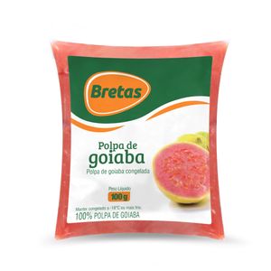 Polpa Fruta Bretas Goiaba 100g