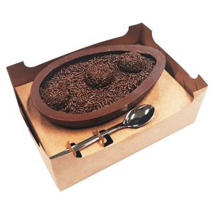Ovo de Páscoa de Colher Brigadeiro Fabricação Própria
