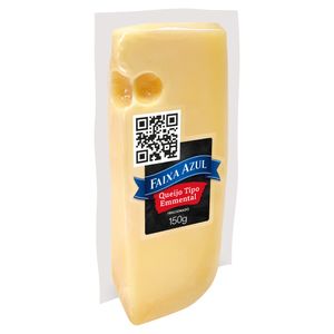 Queijo Emmental Faixa Azul Fracionado 150g