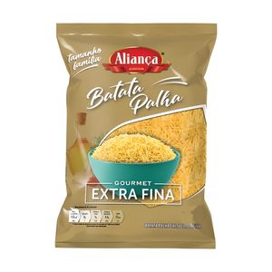 Batata Palha Aliança Extra Fina Pacote 80g