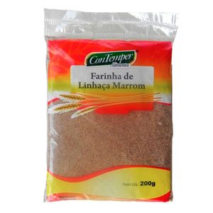 Farinha de Linhaça Contemper Marrom 200g