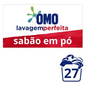 Lava-Roupas em Pó Omo Lavagem Perfeita Caixa 2.2kg Tamanho Família