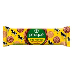 Biscoito Piraquê Leite Maltado c/ Cobertura de Chocolate 80g