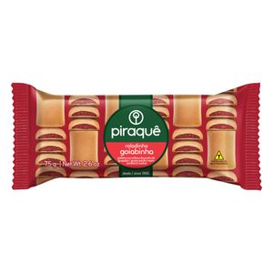 Biscoito Piraquê Roladinho Goiabinha 75g