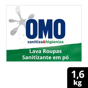 Sanitizante p/ Roupas em Pó Omo Lavagem Perfeita 1.6Kg