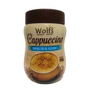 Cappuccino Wolfs Zero Açucar 150g