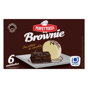 Brownie Perfetteria c/ Pedaços de Chocolate Congelado 360g