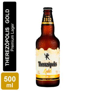 Cerveja Therezópolis Gold Premium Lager 500ml