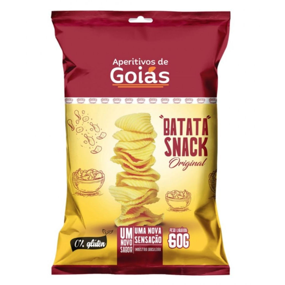 Batata Snack Aperitivos de Góias 60g | Bretas Supermercado