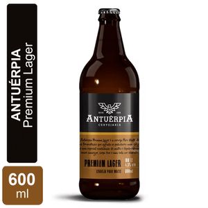 Cerveja Antuerpia Premium Lager 600ml