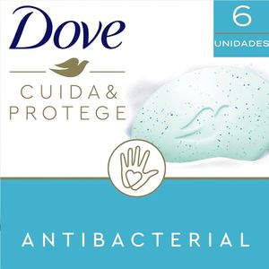 Sabonete Dove Antibacteriano 90g c/ 6 Unid Leve Mais Pague Menos