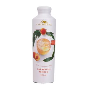 Chá Branco Casa Madeira c/ Pêssego 500ml