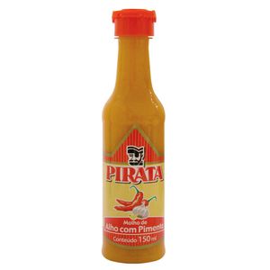 Molho de Alho Pirata c/ Pimenta Pet 150ml