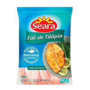 Filé de Tilápia Seara Pescados IQF 600g