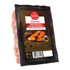 Meio Asa Frango Seara Barbecue Congelada 800g