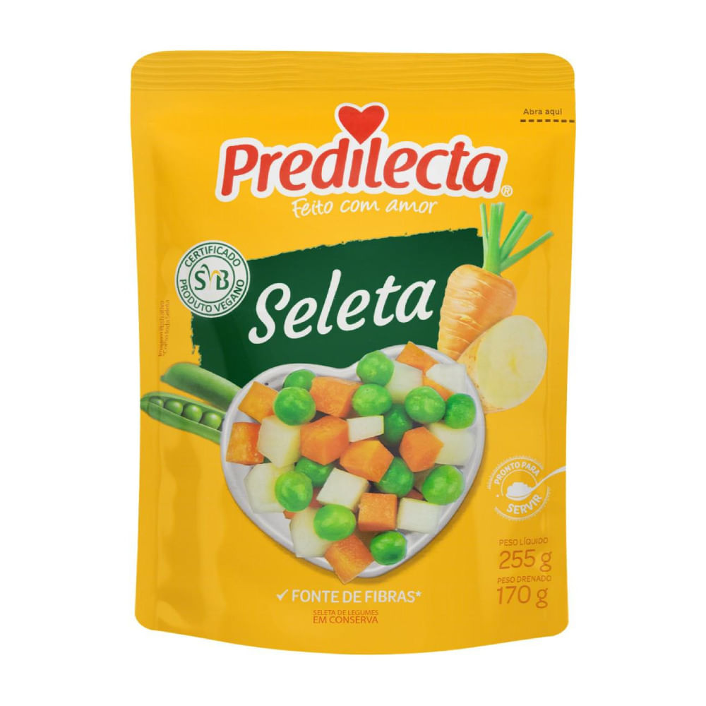 Encontraproduto.com.br - SELETA PREDILECTA SACH 170G LEGUMES