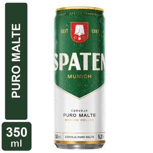 Cerveja Spaten Munich Helles Puro Malte Lata 350ml