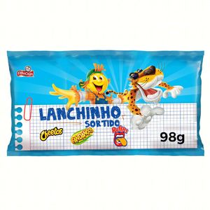 Kit Salgadinho Elma Chips Lanchinho Sortido 98g c/ 5 Unid