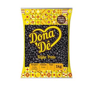 Feijão Preto Dona Dê 1Kg