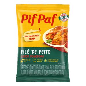 Filé de Peito de Frango Pif Paf Pacote Congelado 1Kg