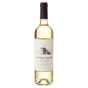 Vinho Espanhol Esteban Martin Macabeo Chardonnay Seco Branco 750ml