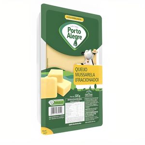 Queijo Mussarela Porto Alegre Fracionado 500g