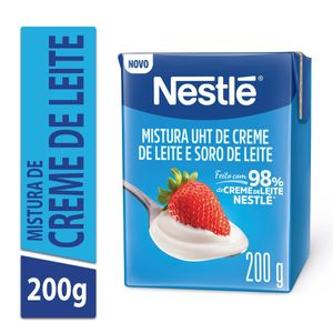 Mistura Uht Creme de Leite Nestlé e Soro de Leite Caixa 200g