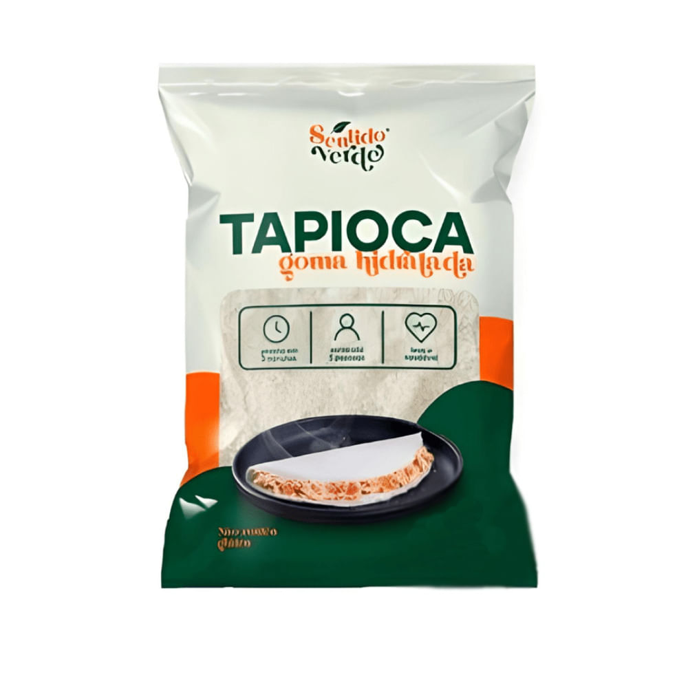 Tapioca Hidratada Sentido Verde s/ Glúten 410g | Bretas Supermercado
