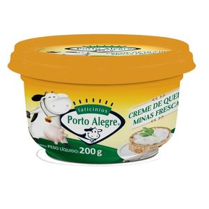 Creme de Queijo Minas Frescal Porto Alegre Pote 200g