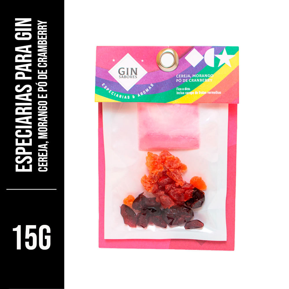 Blend Arco Iris Gin Sabores Sachê 15g