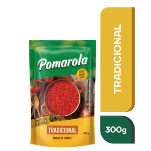 Molho de Tomate Pomarola Tradicional Sachê 300g