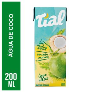 Água de Coco Tial s/ Conservantes 200ml