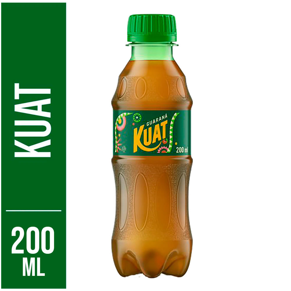 Refrigerante Guaraná Kuat Pet 200ml | Bretas Supermercado