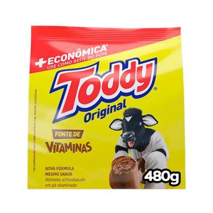 Achocolatado em Pó Original Toddy 480g + Econômica