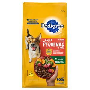 Alimento p/ Cães Pedigree Adultos 12 Meses a 7 Anos Carne e Vegetais 900g