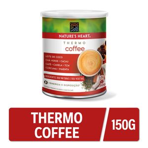 Mistura p/ Bebida c/ Café em Pó Natures Heart Thermo Coffee Lata 150g